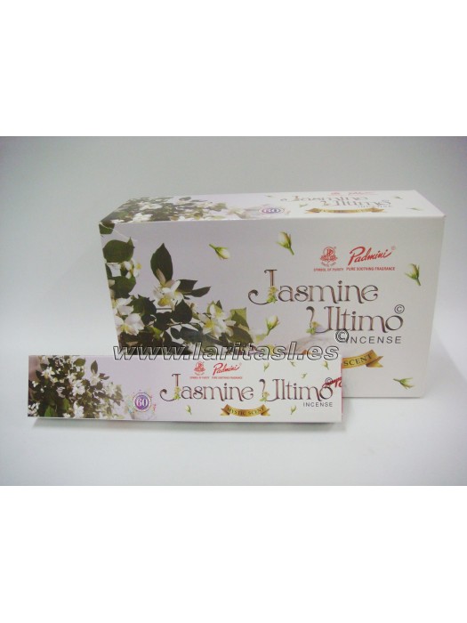 Incienso varillas Padmini Ultimo series Jasmine 15gr (12x15gr)